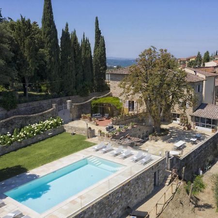 Villa La Petraia Панцано Экстерьер фото