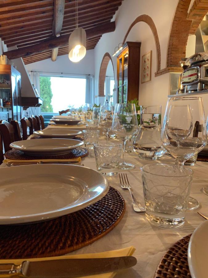 Villa La Petraia Панцано Экстерьер фото