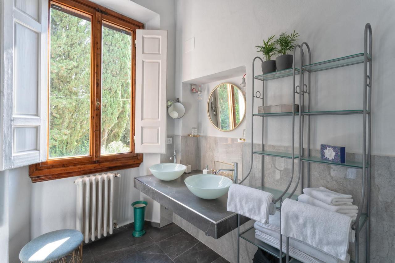 Villa La Petraia Панцано Экстерьер фото